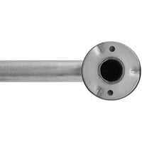 American Specialties, Inc. 10-3701-24P 24 inch Peened Stainless Steel Grab Bar with Snap Flange