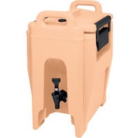 Cambro UC250157 Ultra Camtainers® 2.75 Gallon Coffee Beige Insulated Beverage Dispenser