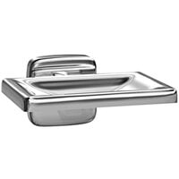 American Specialties, Inc. 10-7320-S Surface-Mounted Soap Dish with Satin Finish - 2/Pack