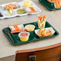 Compartment Trays: School Lunch Trays at WebstaurantStore
