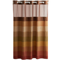 Hookless HBH22MYS01SL Stratus Shower Curtain with Flex-On Rings - 71 inch x 77 inch