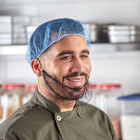 Disposable 18" White Restaurant Medical Nylon Hair Net 400 Caps by Shield-Safety 