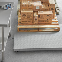 Tor Rey Pro-Tek 5,000 lb. 4' x 4' Industrial Floor Scale PLP-4/4-2500/5000S