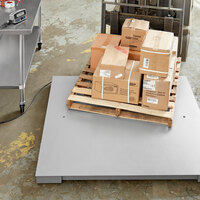 Tor Rey Pro-Tek 5,000 lb. 5' x 5' Industrial Floor Scale PLP-5/5-2500/5000S