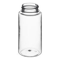 5.5 oz. (8 oz. Honey Weight) Cylinder PET Clear Sauce Bottle - 575/Case