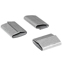 Lavex 5/8" Push-On Closed Seal for Steel Strapping - 2,500/Case