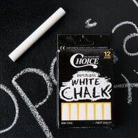 Choice 12 Count White Chalk