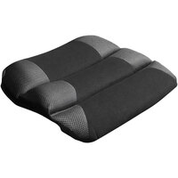 Kantek LS365 Black / Grey Memory Foam Seat Cushion