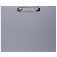 Saunders 9 3/4 inch x 11 3/4 inch Silver Aluminum Landscape Clipboard with 1/2 inch Clip Capacity