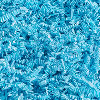 Lavex Industrial Light Blue Crinkle Cut™ Paper Shred - 10 lb.