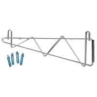 Regency 14" Deep Double Wall Mounting Bracket for Adjoining Chrome Wire Shelving