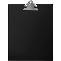 Saunders 12 1/4 inch x 9 1/2 inch Black Free-Standing Clipboard with 1 inch Clip Capacity