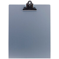 Saunders 12 1/4 inch x 9 1/2 inch Silver Free-Standing Clipboard with 1 inch Clip Capacity
