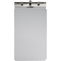 Saunders A-Holder 10 inch x 5 1/4 inch Silver Aluminum Storage Clipboard