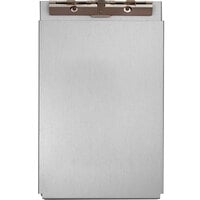 Saunders A-Holder 10 inch x 6 1/8 inch Silver Aluminum Storage Clipboard