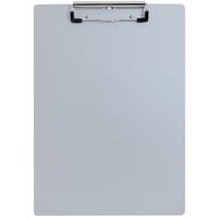Saunders 12 3/4" x 8 15/16" Silver Aluminum Clipboard with 1/2" Clip Capacity
