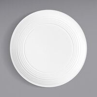 Tablecraft Pulito 6" White Embossed Melamine Plate