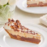 Sweet Street Desserts Chocolate Peanut Butter Pie with REESE'S 12 inch - 4/Case