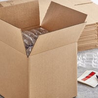 Lavex Packaging 14 inch x 14 inch x 14 inch Kraft Corrugated RSC Shipping Box - 25/Bundle
