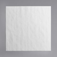 24 inch x 24 inch 40# White Butcher Paper Table Cover - 469/Bundle