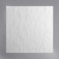 30 inch x 30 inch 40# White Butcher Paper Table Cover - 300/Bundle