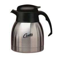 Curtis ThermoPro 42 oz. Stainless Steel Coffee Server with Lever TLXP1201S000