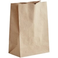 Brown Kraft Strung Paper Food Bags for Sandwiches Groceries Gift Shop 