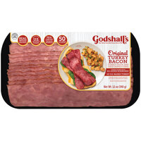 Godshall's Sliced Turkey Bacon 12 oz. - 12/Case