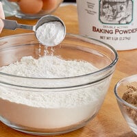 Clabber Girl Double-Acting Baking Powder 5 lb. - 6/Case
