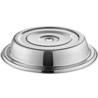 Vollrath 62331 12 11/16 to 12 3/4 Satin Finish Stainless Steel Dome Plate  Cover - 12/Pack