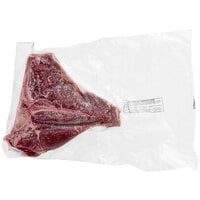 TenderBison 22-26 oz. Bison Porterhouse Steak - 6/Case
