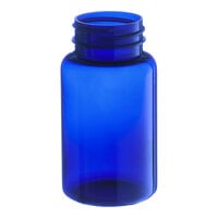 120cc (4 oz.) Blue PET Packer Bottle - 470/Case