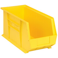 Quantum 18" x 8 1/4" x 9" Yellow Hanging Bin QUS265YL