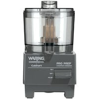 Waring WCG75 Pro Prep 0.75 Qt. Batch Bowl Food Processor with Chopper & Grinder Bowl - 3/4 hp