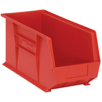 Quantum 18" x 8 1/4" x 9" Red Hanging Bin QUS265RD