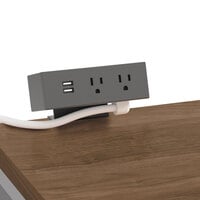 HON Snow Power Module with 2 Receptacles and 2 USB Ports