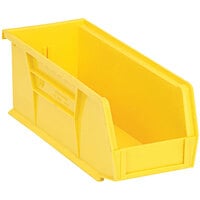 Quantum 10 7/8" x 4 1/8" x 4" Yellow Hanging Bin QUS224YL