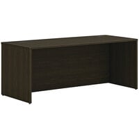 HON Mod 72" x 30" Java Oak Laminate Desk Shell