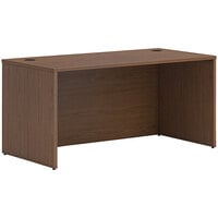 HON Mod 60" x 30" Sepia Walnut Laminate Desk Shell