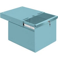 BenchPro 20 inch x 14 1/2 inch x 12 inch Deluxe Light Blue Steel Drawer D12