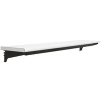 BenchPro 15 inch x 60 inch Black Adjustable Height Formica Laminate Top Shelf TS1560