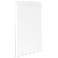 Deflecto Classic Image 11" x 17" Portrait Wall Mount Sign Holder 68001