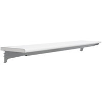 BenchPro 15 inch x 60 inch Gray Adjustable Height Formica Laminate Top Shelf TS1560