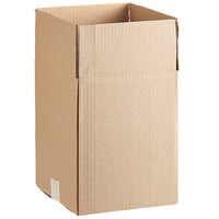 Lavex Packaging 12 inch x 8 inch x 8 inch Kraft Corrugated RSC Shipping Box - 25/Bundle