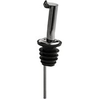 Acopa Black Liquor Pourer with Flip Cap - 12/Pack