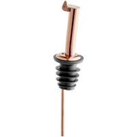 Acopa Copper Liquor Pourer with Flip Cap - 12/Pack