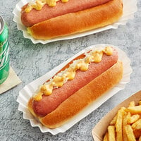 Nathan's Famous 6 inch 4/1 Beef Franks - 40/Case
