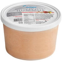 Grecian Delight Roasted Red Pepper Hummus 3.75 lb. - 2/Case