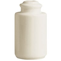 RAK Porcelain Rondo 3 15/16" Ivory Porcelain Pepper Shaker - 6/Case