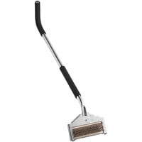 Texas Brush 31 inch Smart Grill Brush Stainless Steel Wire Brush with Stainless Steel Handle